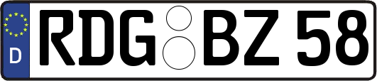 RDG-BZ58