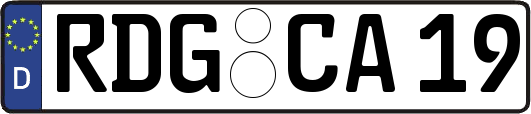 RDG-CA19