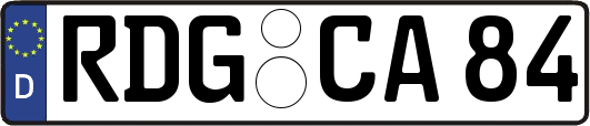RDG-CA84