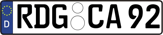 RDG-CA92