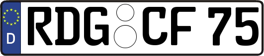 RDG-CF75
