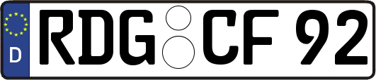 RDG-CF92
