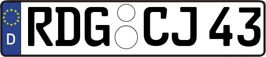 RDG-CJ43