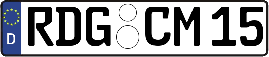 RDG-CM15