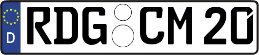 RDG-CM20