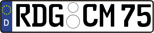 RDG-CM75
