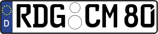 RDG-CM80