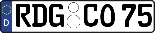 RDG-CO75