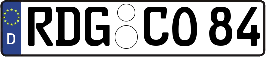 RDG-CO84