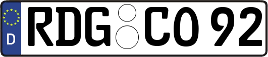 RDG-CO92