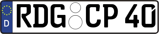 RDG-CP40
