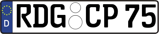 RDG-CP75