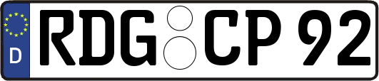 RDG-CP92