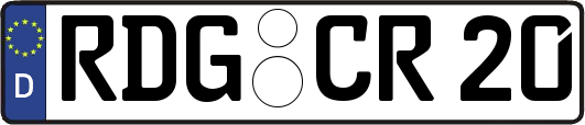 RDG-CR20