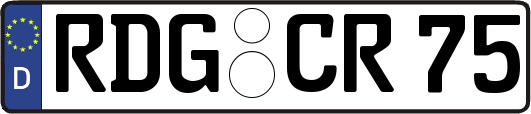 RDG-CR75