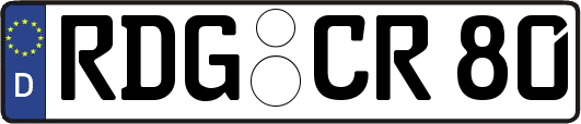 RDG-CR80