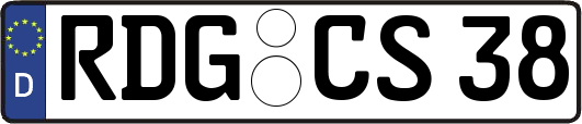 RDG-CS38