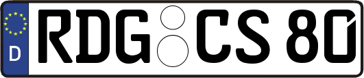 RDG-CS80