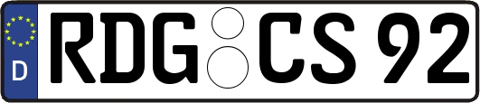 RDG-CS92