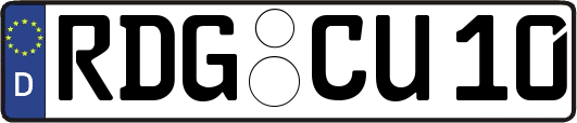 RDG-CU10