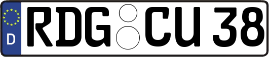 RDG-CU38