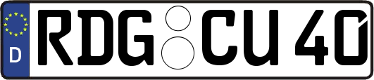 RDG-CU40