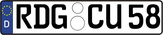 RDG-CU58