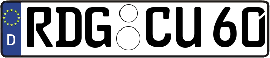 RDG-CU60