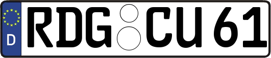 RDG-CU61