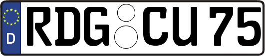 RDG-CU75