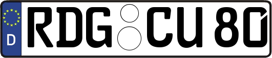 RDG-CU80