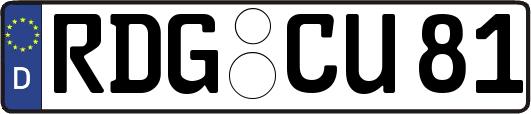 RDG-CU81
