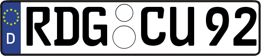 RDG-CU92
