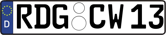 RDG-CW13