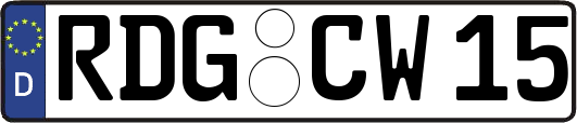 RDG-CW15
