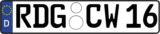 RDG-CW16