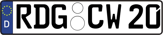 RDG-CW20