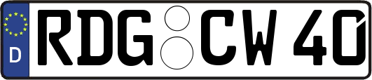 RDG-CW40