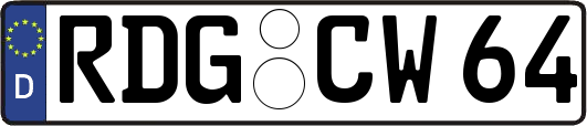 RDG-CW64