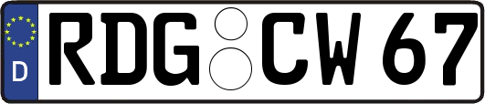 RDG-CW67