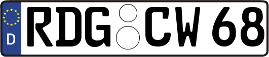 RDG-CW68