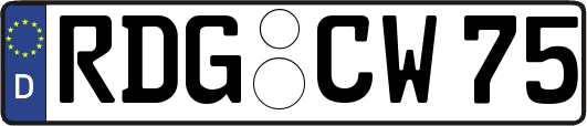 RDG-CW75