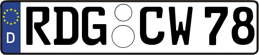 RDG-CW78