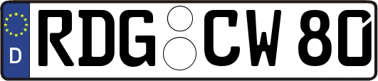 RDG-CW80