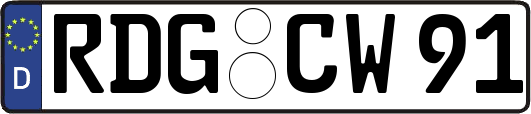 RDG-CW91