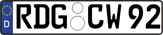 RDG-CW92