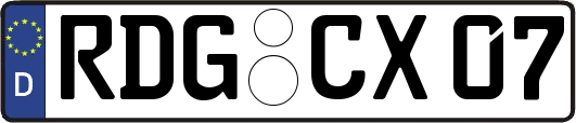 RDG-CX07