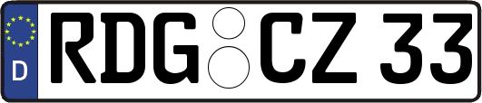 RDG-CZ33