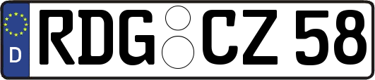 RDG-CZ58