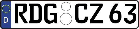 RDG-CZ63